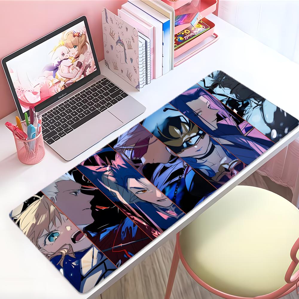 Cool Magical Game Ffategrand Order Mouse Pad Large Thick Desk Pad Stitched Edges Gaming Mouse Mat For Pc