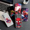 Чехол для телефона Spider Man Marvel Spiderman для Motorola Moto Edge 70 60 Fusion NEO Pro G Stylus G56 G96 G52 G04 G05 20 Мягкий чехол