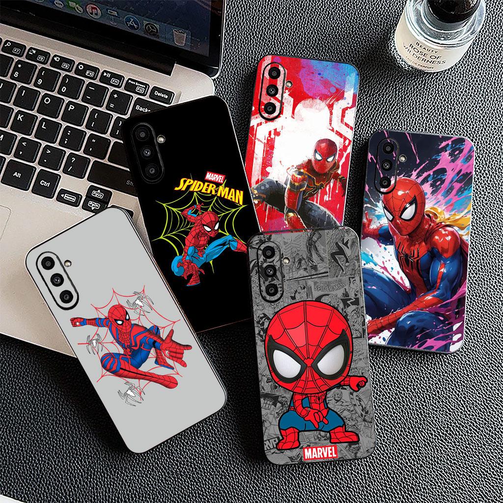 Чехол для телефона Spider Man Marvel Spiderman для Motorola Moto Edge 70 60 Fusion NEO Pro G Stylus G56 G96 G52 G04 G05 20 Мягкий чехол