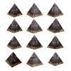 5cm Orgonite Pyramid for Positive Energy Healing Crystal Pyramid Meditation Orgonite Pyramids Chakra