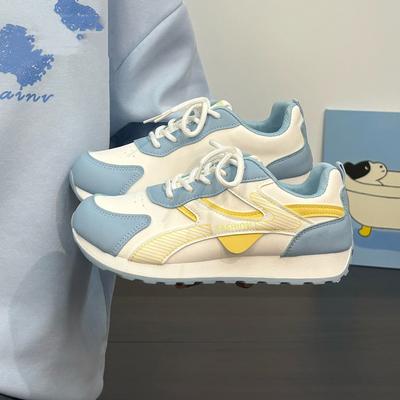 Сверхлегкая женская обувь, новая модная осенняя нескользящая обувь на толстой подошве с увеличением роста, легкая повседневная спортивная дышащая универсальная обувь