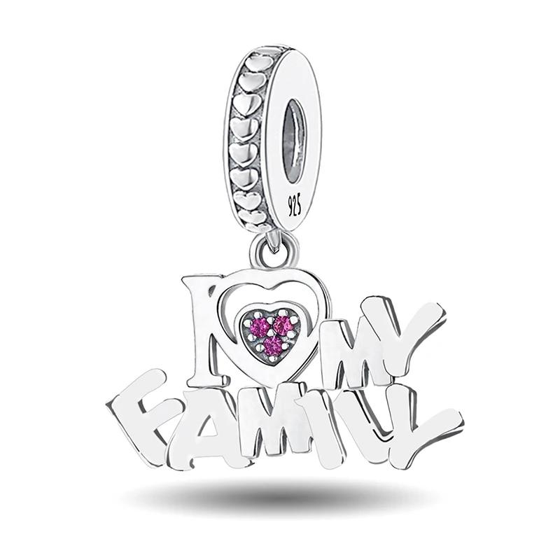 Медные милые шармы-бусины в форме сердца для изготовления браслетов-бэнглов своими руками, подарок, высококачественная бижутерия для женщин