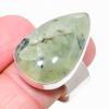 Prehnite Gemstone 925 Sterling Silver Jewelry Ring Size 10 B3B67