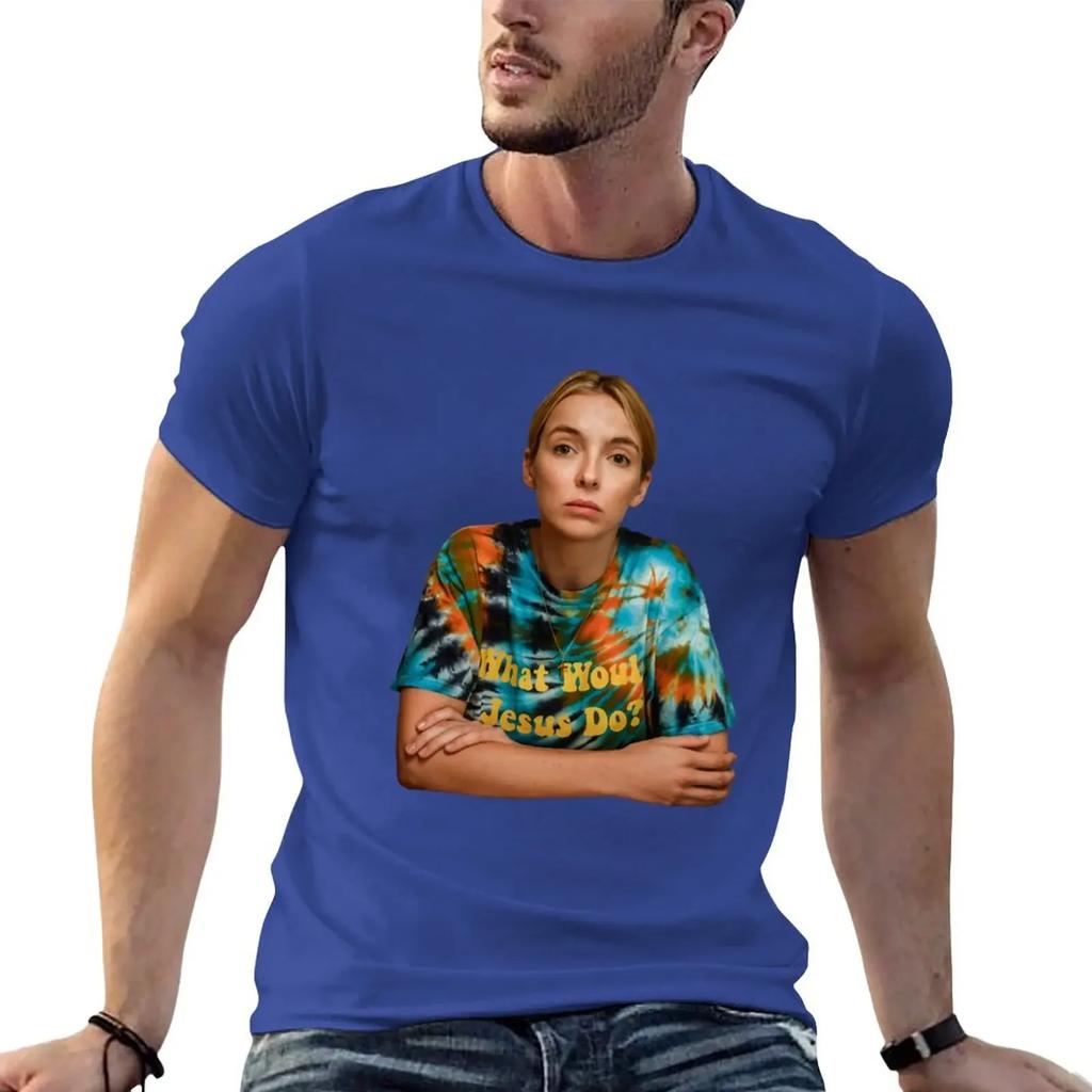 Pensive Villanelle What Would Jesus Do Killing Eve Season 4 Transparent T-Shirt plus sizes plus size tops t-shirt