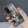 Чехол для телефона Behemoth для Samsung A25 A13 A33 5G A54 A36 A35 A56 A52 A14 Ударопрочная стеклянная крышка