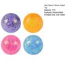 1/4Pcs Glitter Stress Relief Ball Toy Transparent Multicolor Squeeze Sugar Ball Portable Travel Home Office Anxiety Relieving Fidget Ball