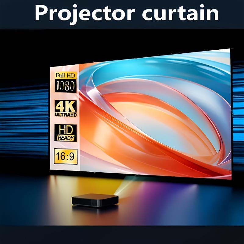 4K 100-дюймовый 3D проекционный экран