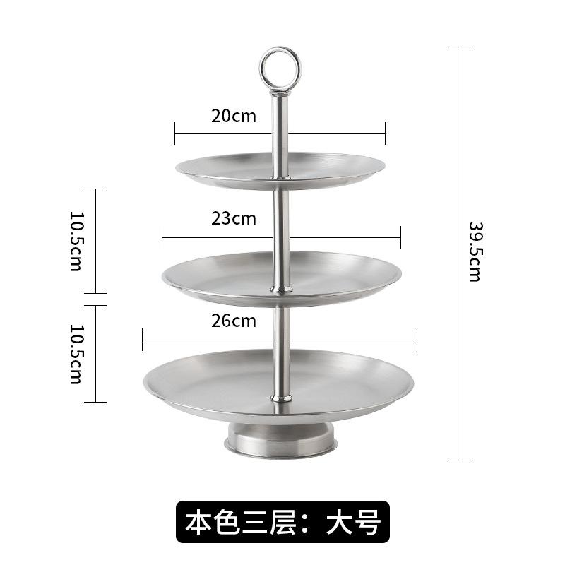 Двухъярусная фруктовая тарелка, двухъярусный поддон, кухонная утварь, настольный органайзер, конфетница, домашний поднос для гостиной и рабочего стола