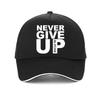 Men Casual Print Dad Hat You'll Never Walk Alone Never Give Up Letter Baseball Cap Summer Man Never Give Up Hip Hop Caps