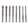 8 шт. Высокопрочное эксцентриковое сверло скрученное многофункциональное твердосплавное шестигранное сверло с косой головкой для стен плитки