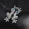Women Frog Brooch Pin Clothes Decoration Jewelry Gift