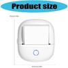 Compactly Bluetooth-compatible Cordless Printer For Household Use Clear Printing On Various Materials No Cartridge