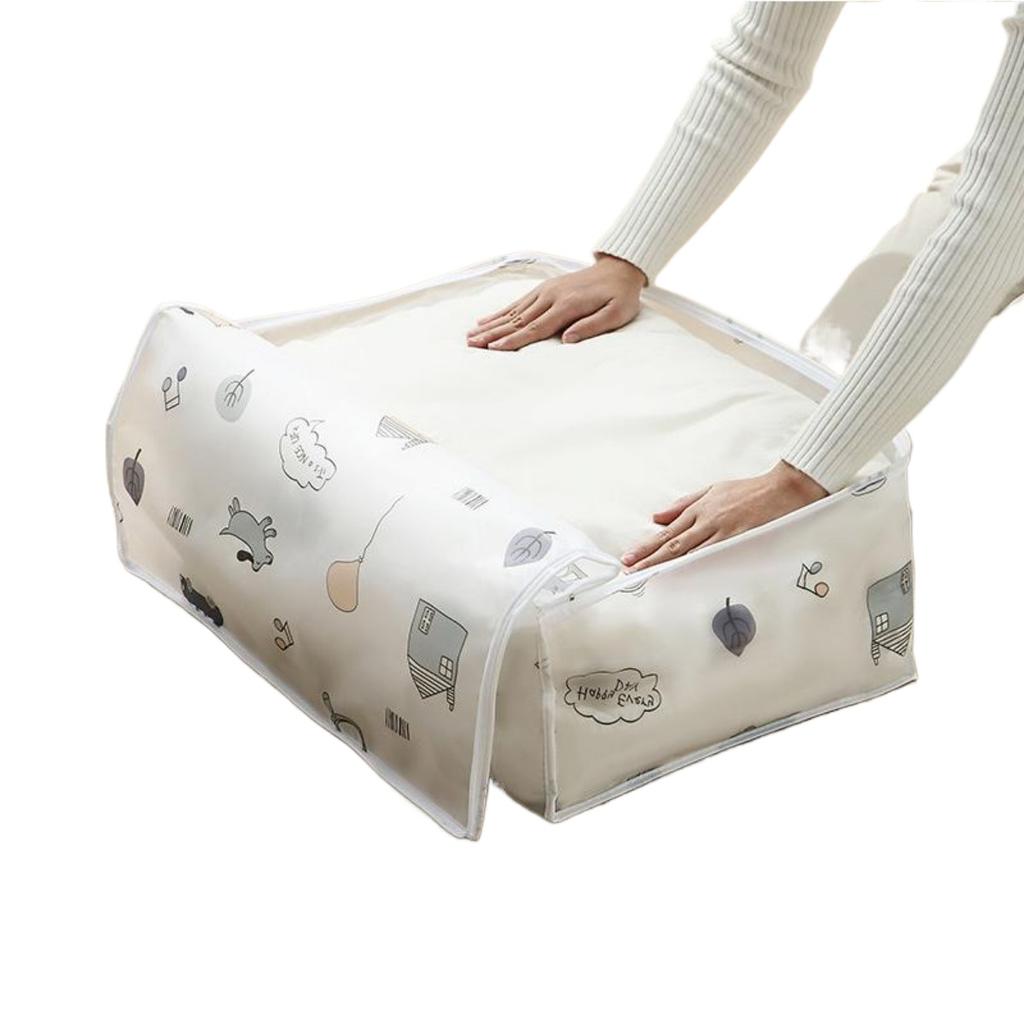 1PC Quilt Bag Household Printing Storage Bag Waterproof and Dustproof Clothing Storage Bag