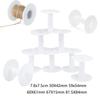 5pcMultiple Sizes Plastic Reels Wheel Bobbins Spools Empty Bobbin Wire Winding Roller For Home All Kinds of Lace Rope Ribbons