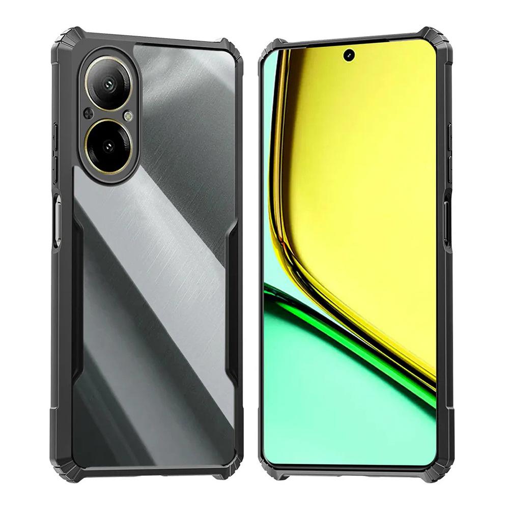 Применимо к чехлу для мобильного телефона realme Realme C85 C75 C73 C71 C67, акриловый защитный чехол с защитой четырех углов от падения