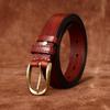 Ремень женский индивидуальный тренд кожаный пряжка первый слой коровья кожа ретро и мода универсальный ремень женский