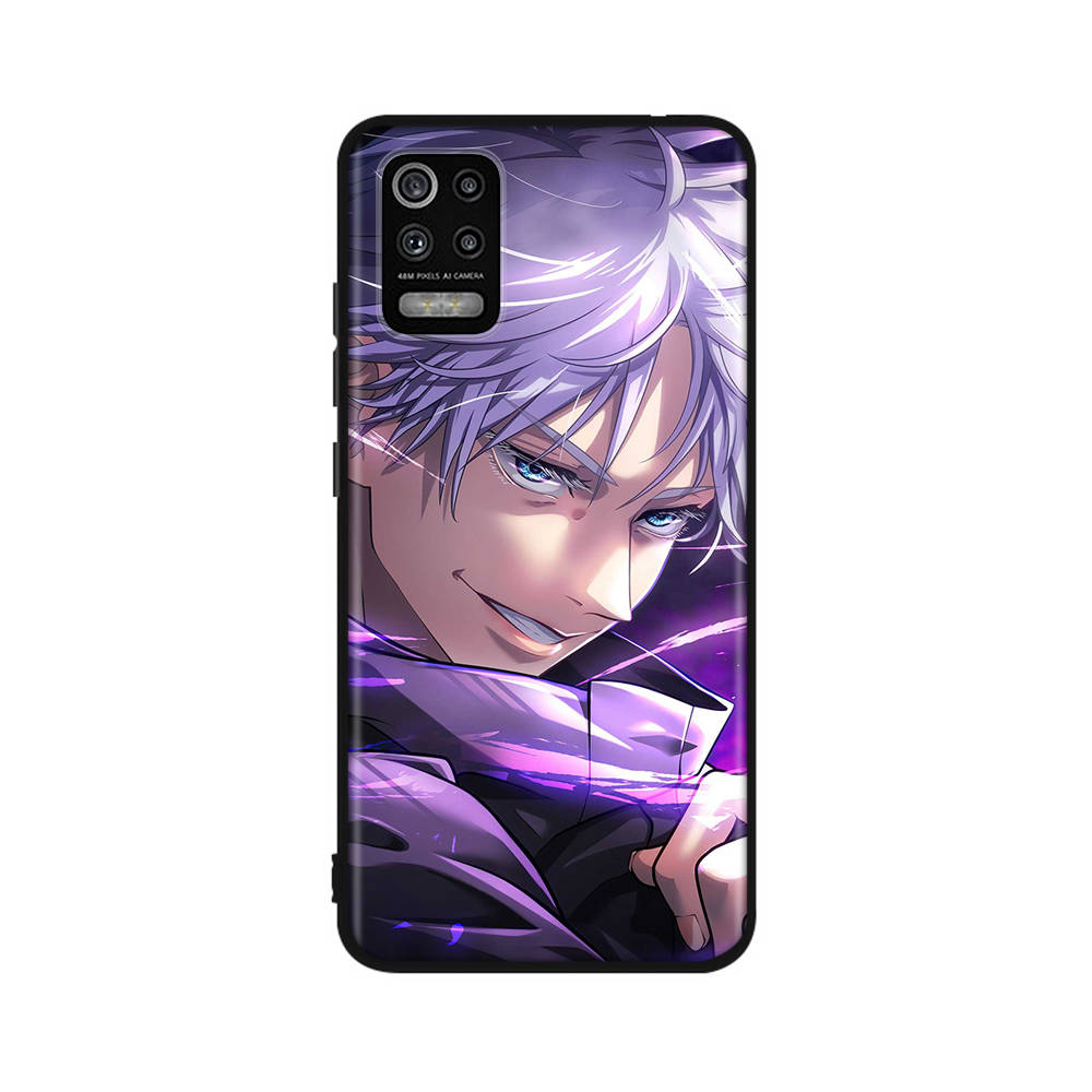 DT17Jujutsu Kaisen Case for OPPO Reno 8 6 5 4 Pro Find X3 A17 A31 A38 A40 A53 A54 A55 A74 A76 A78 A77 A80 A94 A95 A96 Lite Black Soft Cover