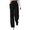 Women's Corduroy Pants Casual Women's Solid Color Corduroy Loose Straight Pants