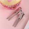Stainless Steel Makeup Clip Styling Tools Duck Mouth Hair Clip Fixed hair clip Double Prong