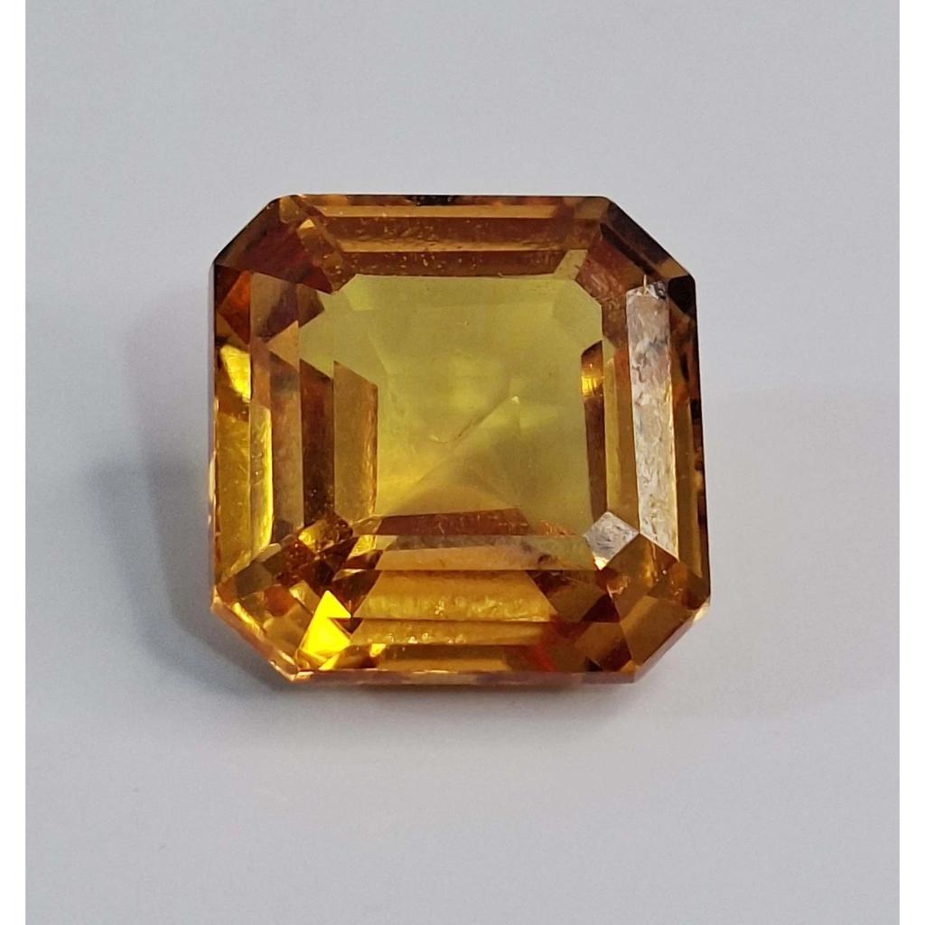 Natural Painite Mogok 12-14 Ct Asscher Cut Certified Fabulous Loose Gemstone