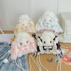 Drawstring Tie Bow Rabbit Shoulder Bag Backpack For Casual Outings Gift Cute