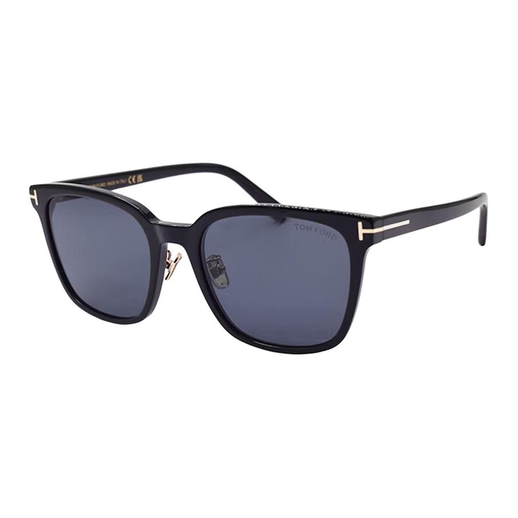 Tf T Logo Series Lightweight Design Square Sunglasses Men sunglasses Black FT1286-K-01A