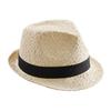 Unisex Straw Festival Trilby Hat