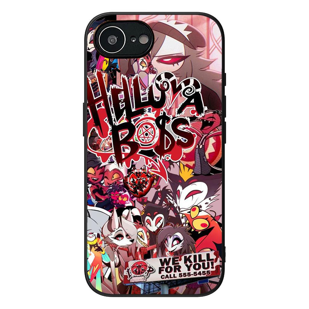 H-Hazbins Angel Hotels Charile Dust Alastor Phone Case for Apple iPhone 12 13 Mini XS 11 Pro Max 7 8 Plus + XR 8+ X SE 2020 SE3