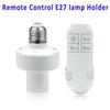 Беспроводной пульт дистанционного управления E27 патрон лампы с 15 мин 30 мин 60 мин дистанционный таймер переключатель гнездо для светодиодной лампы 110 В/220 В
