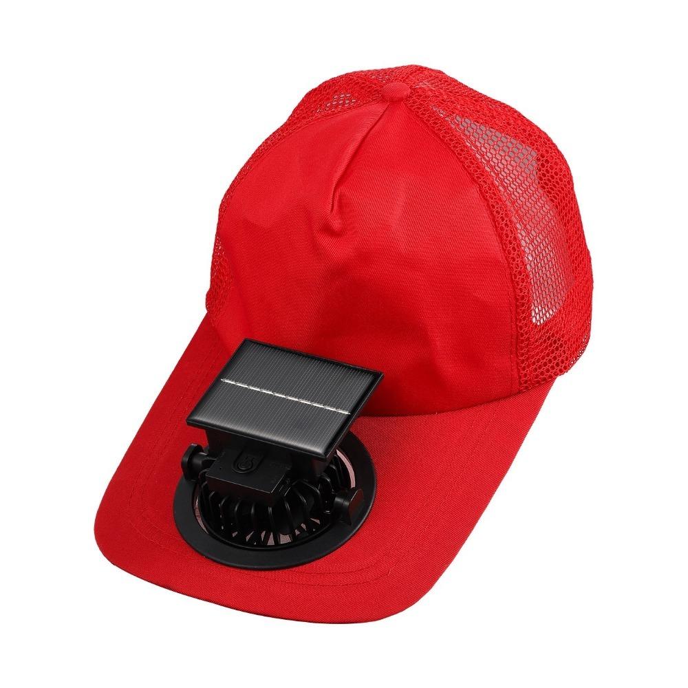 Breathable Summer Fan Sunhat Mesh Baseball Cap Cooling Technology Fishing Hat Hot Weather