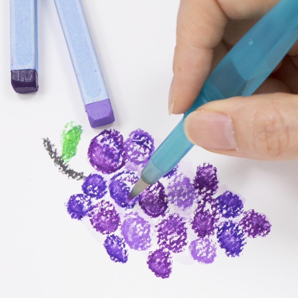 Pentel Watercolor Paste Vistage 36 Colors with Water Brush GHW1-36