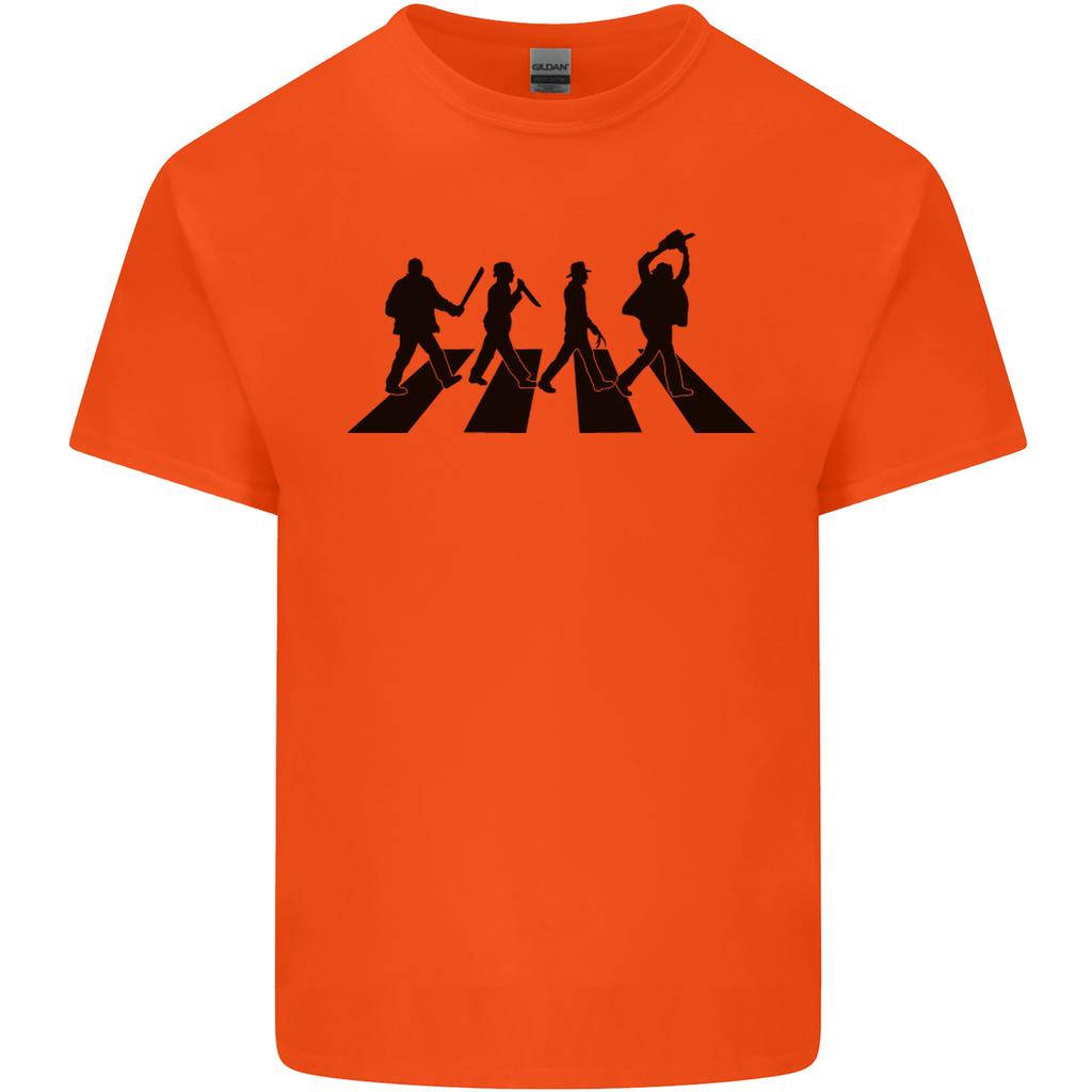Abbey Road Killer Funny Halloween Horror Unisexs Light Cotton TShirt