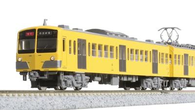 KATO N-колея Seibu Railway New 101 Series New Paint Color Addition Set Модель поезда Железнодорожный желтый 4-вагонный 10-1752
