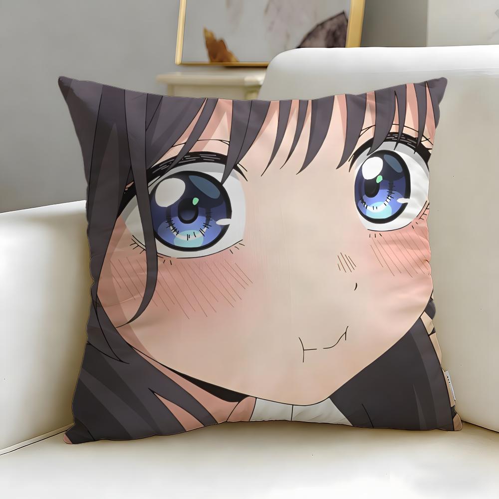 Популярный аниме-персонаж Каоруко Вагури Наволочка Мягкая и Легко стирающаяся – Универсальная для Дивана, Кровати, Путешествий и Офиса
