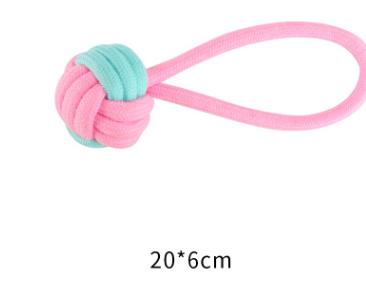 Manufacturer Chew pink Dog Rope Toys Set