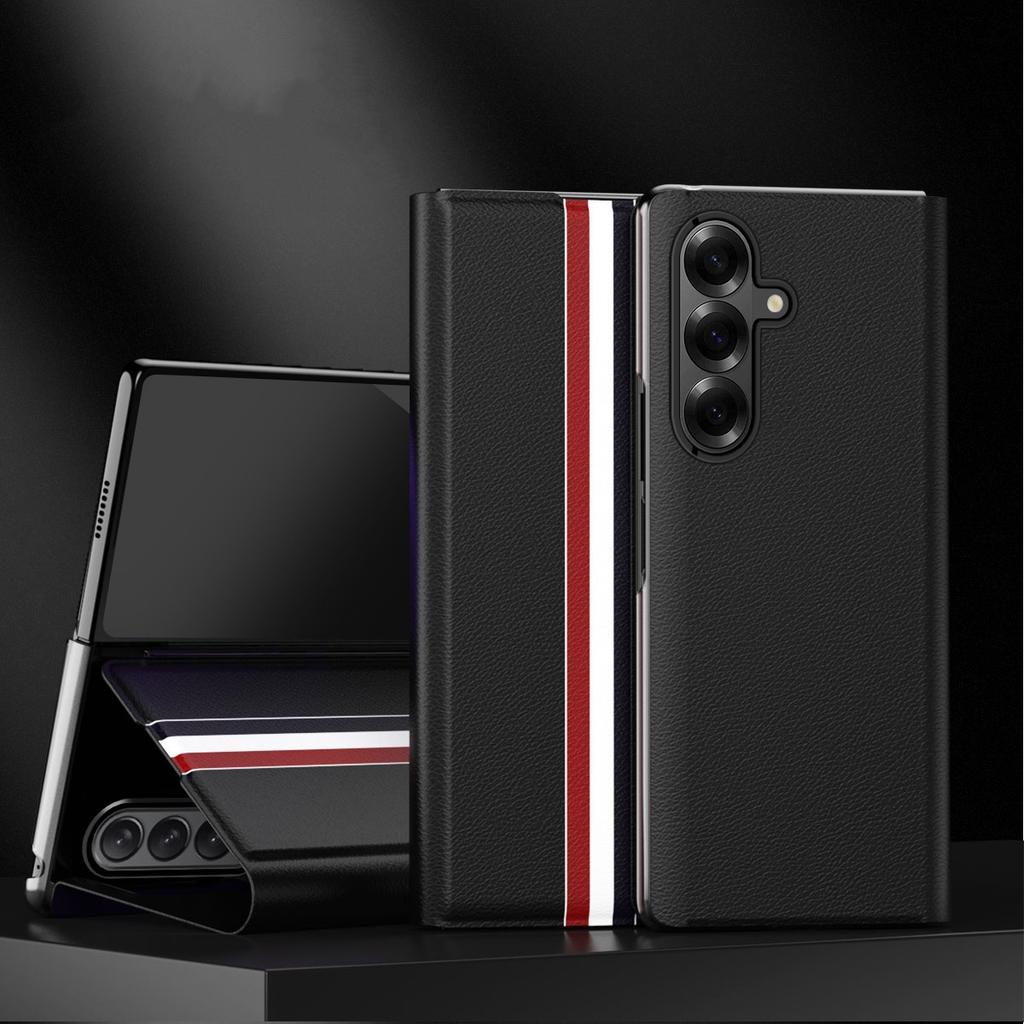 Luxury Folding Leather Full Body Protection Case for Samsung Galaxy Z Fold7 5G Fold 7 6 5 Fold6 Fold5 Fold3 Fold4 Fold 4 3 2