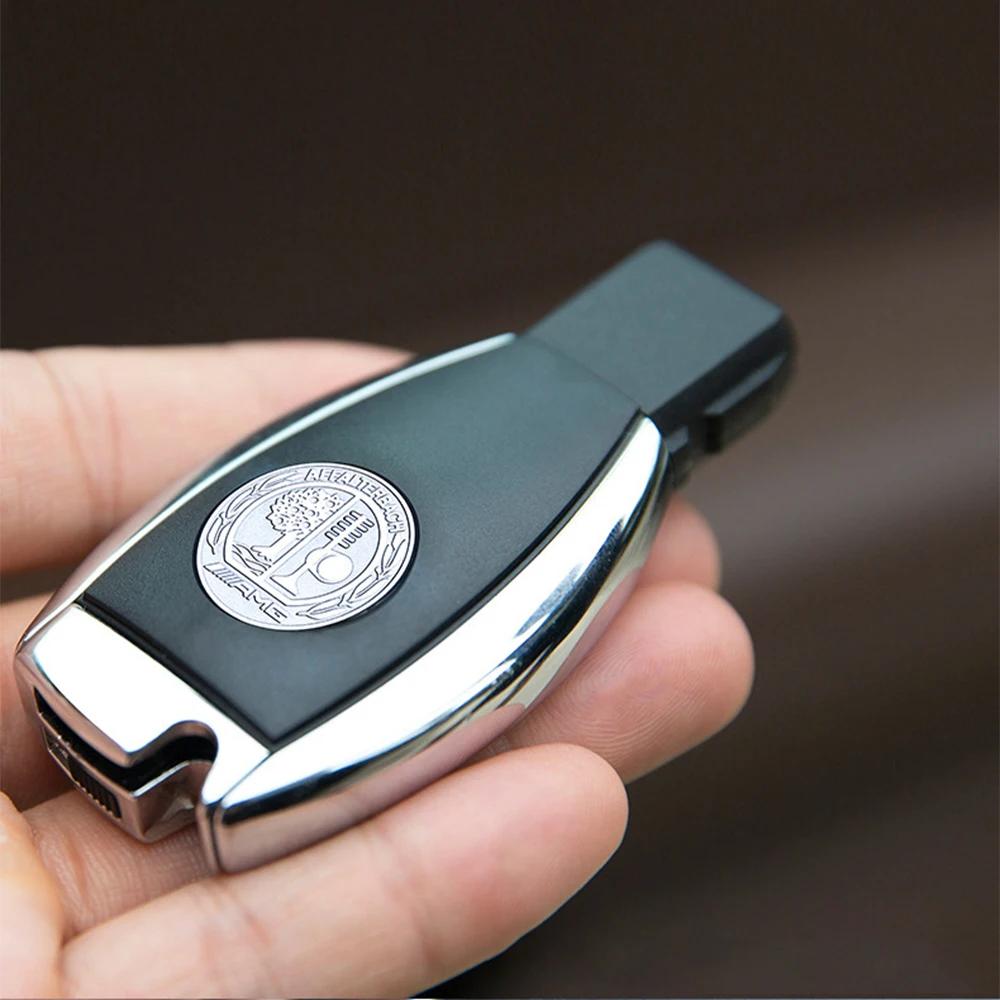 JMQAR1 3D AMG Badge Key Cover Auto Remote Key Shell Refit Sticker For Mercedes Benz GLE GLA GLB W168 W177 W176 W246 W166 W169 W247 W204