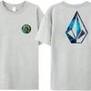 Мужская футболка Volcom Obsidian Summer, горячо продаваемая в 2025 году, удобная и модная, с коротким рукавом, высокого качества pro choice