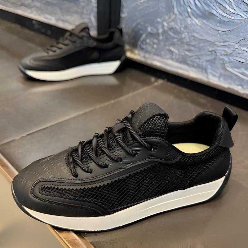 Модный дизайнер Новые мужские сетчатые спортивные туфли Дышащие Амортизирующие Повседневные Прогулочные Туфли Модные Удобные На мягкой подошве Кроссовки De Hombre