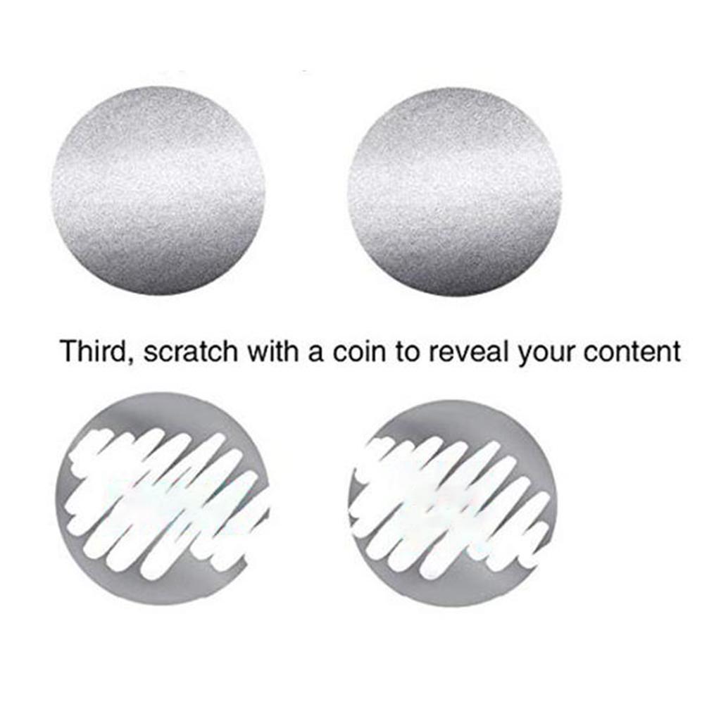 2,5 см стираемая наклейка, 300 шт./рулон, клейкая наклейка