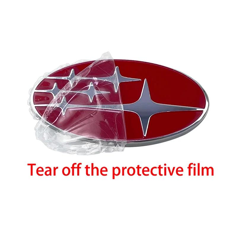 For Subaru Forester Outback Legacy Impreza STI BRZ 58mm Alloy Car Steering Wheel Center Emblem Badge Decal Auto Accessories Y3