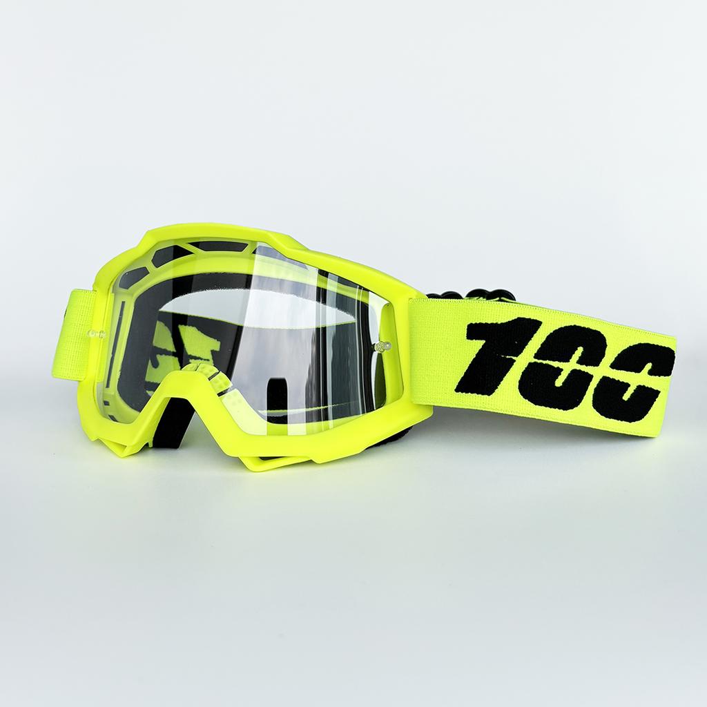 100 Мотоциклетные очки Велосипедные очки Для улицы Внедорожные Лыжные Спортивные MX ATV Мотокросс Очки для гонок на мотоциклах Велосипедные очки