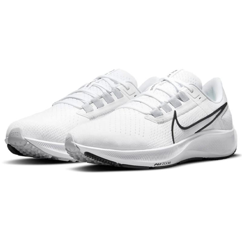 Nike Air Zoom Pegasus 38 'White Black Pure Platinum' Sneakers CW7356-100