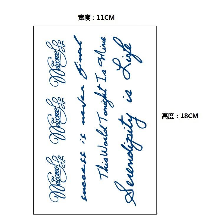 Xinyao Herbal Постепенное изменение Интернет-знаменитости Не отражают свет в течение длительного времени Не отваливаются Водонепроницаемая наклейка для татуировки Наклейка