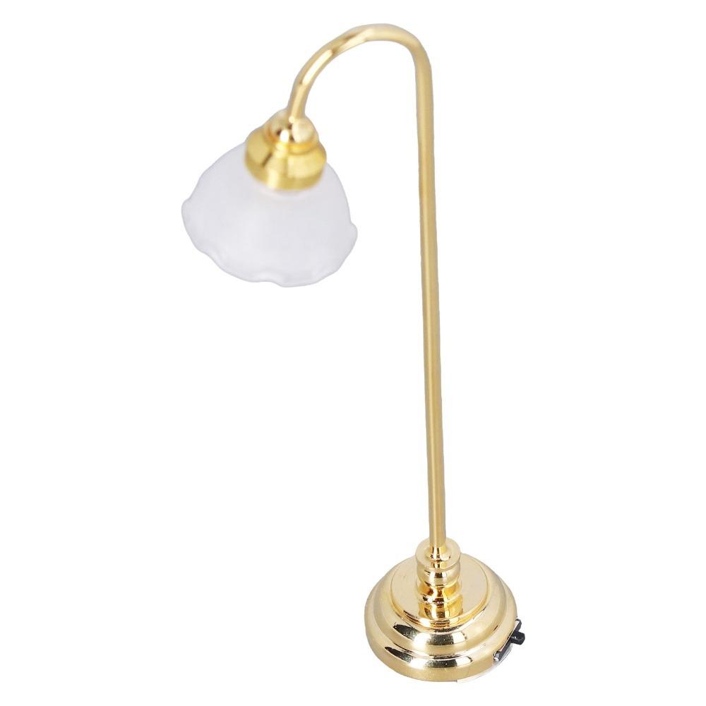 Tabletop Decor Miniature Floor Lamp Miniature Design Dollhouse Accessory Home Decor
