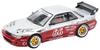 POP RACE 1/64 Pandem Silvia S13 - Moontech Red Готовая модель PR640258