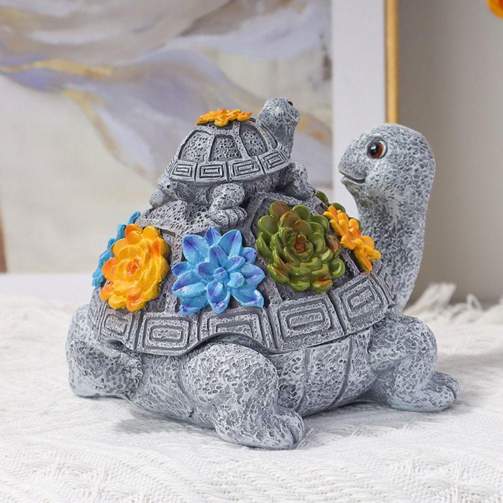 Heat Resistant Sea Turtle Ornament Washable Desktop Ash Container Father's Day Gifts