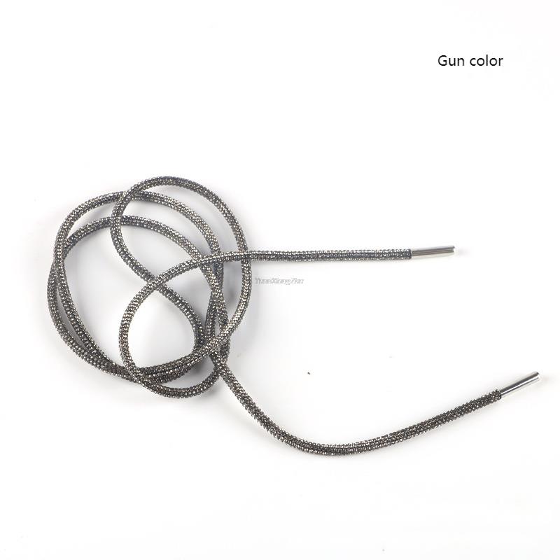 Новые модные радужные бриллиантовые шнурки для кроссовок Круглые DIY Роскошные шнурки со стразами Sb Dunk Low Шнурки Нитки