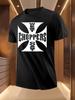 Графическая футболка с коротким рукавом и круглым вырезом - West Coast Choppers