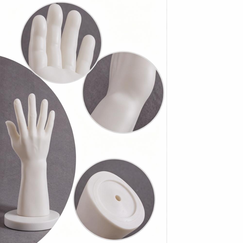 Standing Male Hand Model Realistic Ring Display Prop Mannequin Hand  Window Display